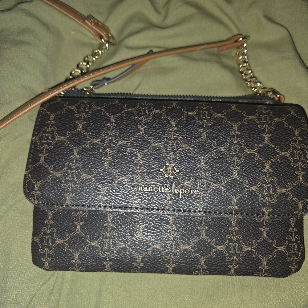 Nanette Lepore Black and Brown Women's Bag